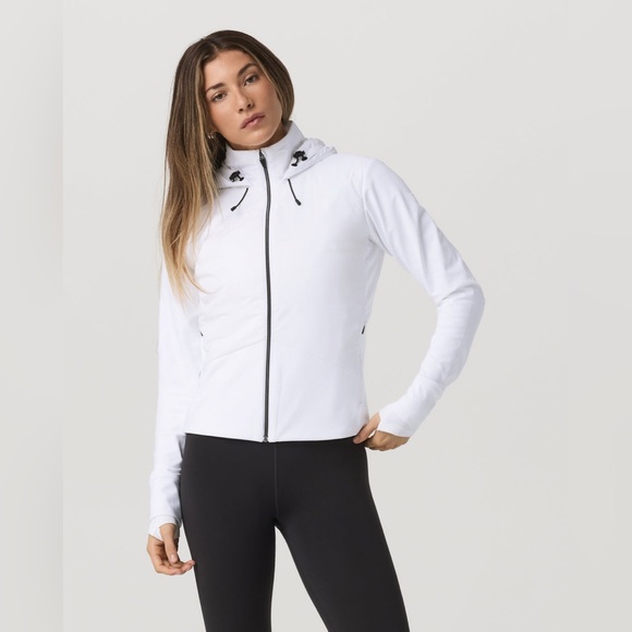 NWT Vuori Chiled Out Full Zip White Medium - Picture 2 of 12